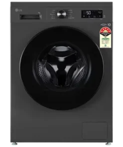 LG 7 kg 5 Star Wi-Fi Inverter Fully Automatic Front Load Washing Machine (FHB1207Z4M, Auto Restart, Middle Black)