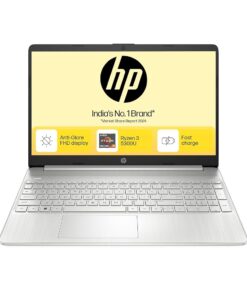 HP Laptop 15s, AMD Ryzen 3 5300U, 15.6-inch (39.6 cm), FHD, 8GB DDR4, 512GB SSD, AMD Radeon Graphics, Thin & Light, Dual Speakers (Win 11, MSO 2019, Silver, 1.69 kg), eq2143AU/eq2212au