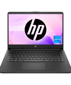HP Intel Celeron Dual Core N4500 - (8 GB/256 GB SSD/Windows 11 Home) 14s-dq3037tu Thin and Light Laptop  (14 inch, Jet Black, 1.46 Kg, With MS Office)