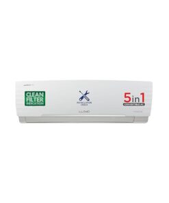 Lloyd 1.0 Ton 3 Star Inverter Split AC (5 in 1 Convertible, Copper, Anti-Viral + PM 2.5 Filter, White with Chrome Deco Strip, GLS12I3FWAEV/WAEA)