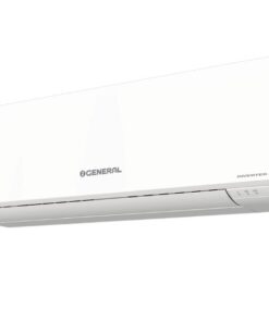 O General 1.5 Ton 3 Star Inverter Split AC | Copper Condenser | Silicon Coated PCB | Self Diagnosis | Coanda Airflow | Economy Mode | Advance Hyper Tropical (ASGG18CPAB-B, White, 2025 Model)