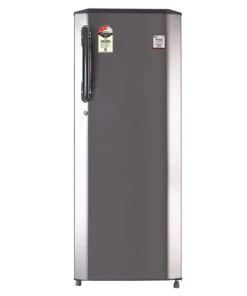 LG 261L, 3 Star, Smart Inverter Compressor, Smart Connect, Shiny Steel Finish, Direct Cool Single Door Refrigerator