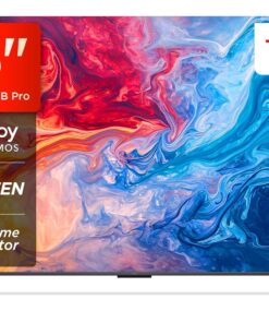 TCL 165 cm (65 inches) 4K Ultra HD Smart QLED Google TV65P755 PRO (Black)