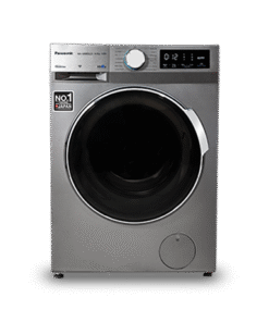 Panasonic 8 kg 5 Star Fully Automatic Front Loading Washing Machine (NA-148MB3L01, Grey), Free 1 Year Extended warranty