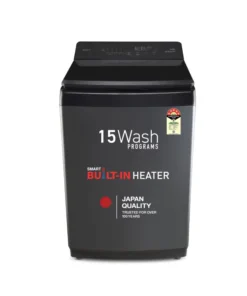 Panasonic 11 kg 5 Star Wi-Fi Fully Automatic Top Load Washing Machine (VD1, NA-F110VD1BB, Black Silver,Compatible with Alexa)