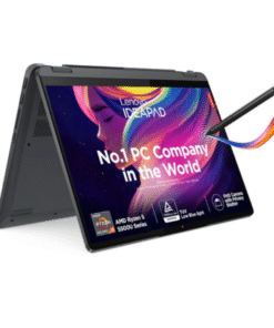 Lenovo IdeaPad Flex 5 AMD Ryzen 5 5500U 14" (35.56cm) WUXGA IPS 2-in-1 Convertible Touchscreen Laptop (16GB/512GB SDD/Win11/Office 2021/Backlit/FPR/3months Game Pass/Storm Grey/1.55Kg), 82R9005JIN