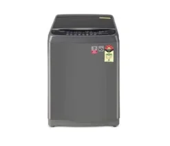 LG 9 Kg, 5 Star, Smart Inverter Technology, Turbodrum, Fully Automatic Top Load Washing Machine (T90AJMB1Z, Jetspray+, Turbowash, Auto Tub Clean after every wash cycle, Middle Black)