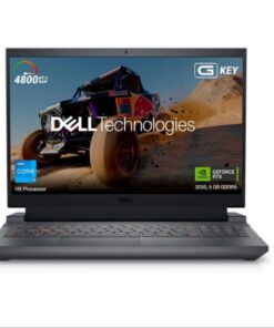 DELL G15 Microsoft Office Home 2024 Intel Core i5 13th Gen 13450HX - (16 GB/1 TB SSD/Windows 11 Home/6 GB Graphics/NVIDIA GeForce RTX 3050/120 Hz) G15 5530 Gaming Laptop (15.6 Inch, Dark Shadow Gray With Black Thermal Shelf, 2.65 Kg, With MS Office)